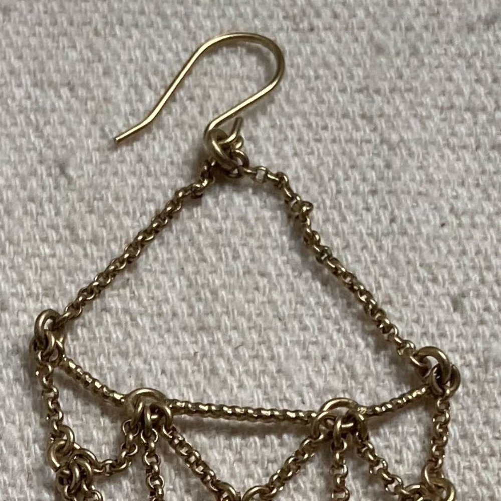 Madewell Chainmail Earrings - Picture 2 of 3